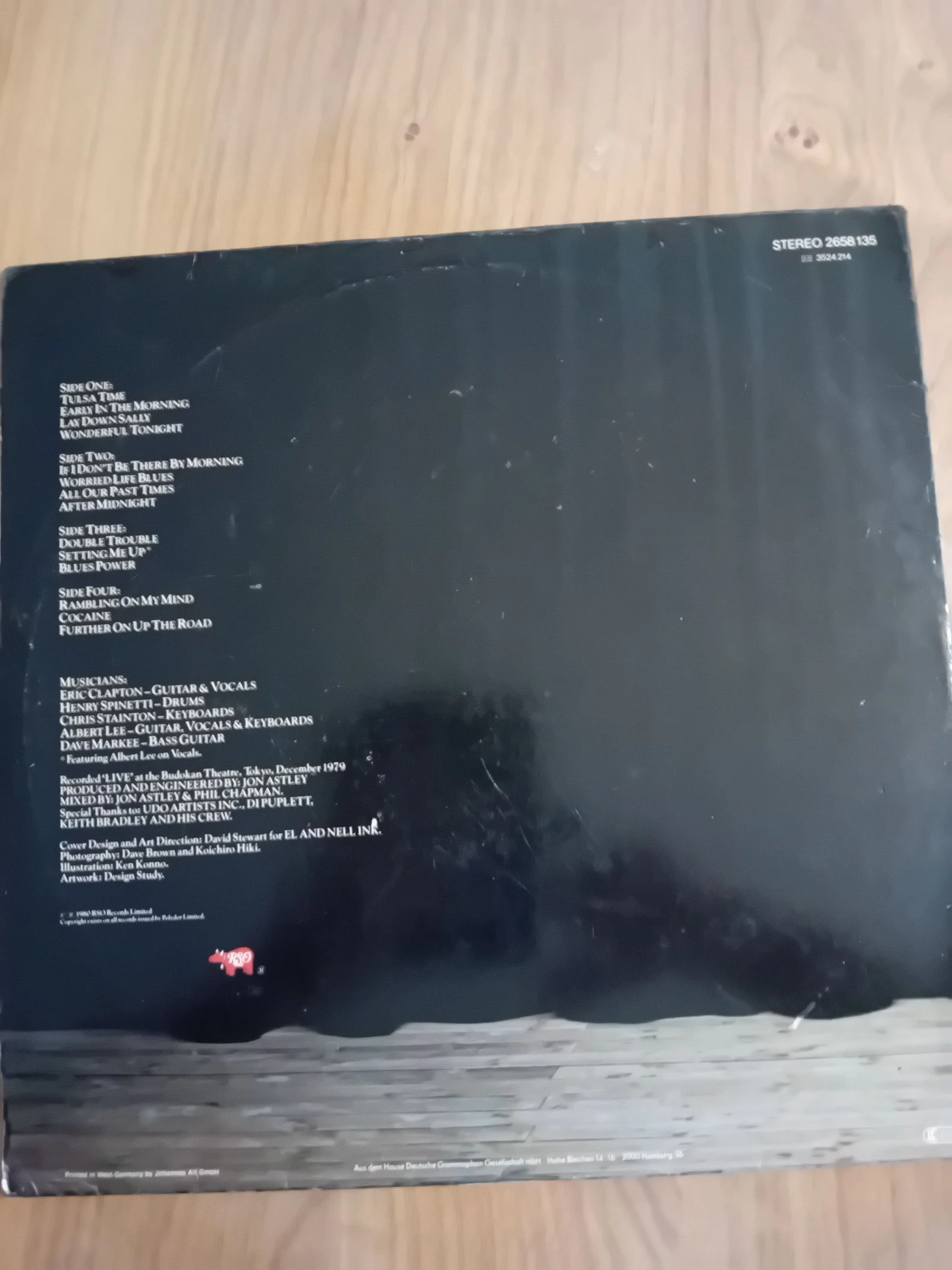 Doble álbum de 33 rpm de Eric Clapton solo una noche 1980 – photo 2
